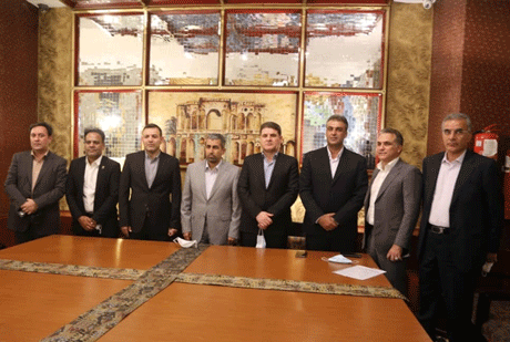 حضور رئیس فدراسیون فوتبال در هتل پارس کرمان