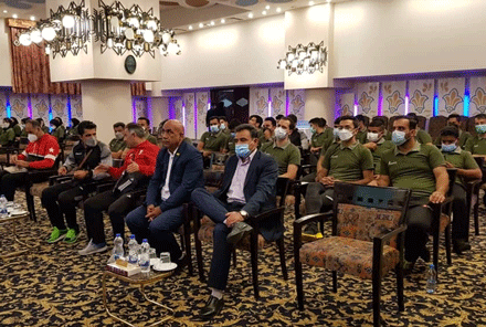 باشگاه ورزشی صنعت مس در هتل پارس کرمان