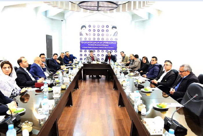 جلسه کمیسیون گردشگری کرمان در اتاق بازرگانی
