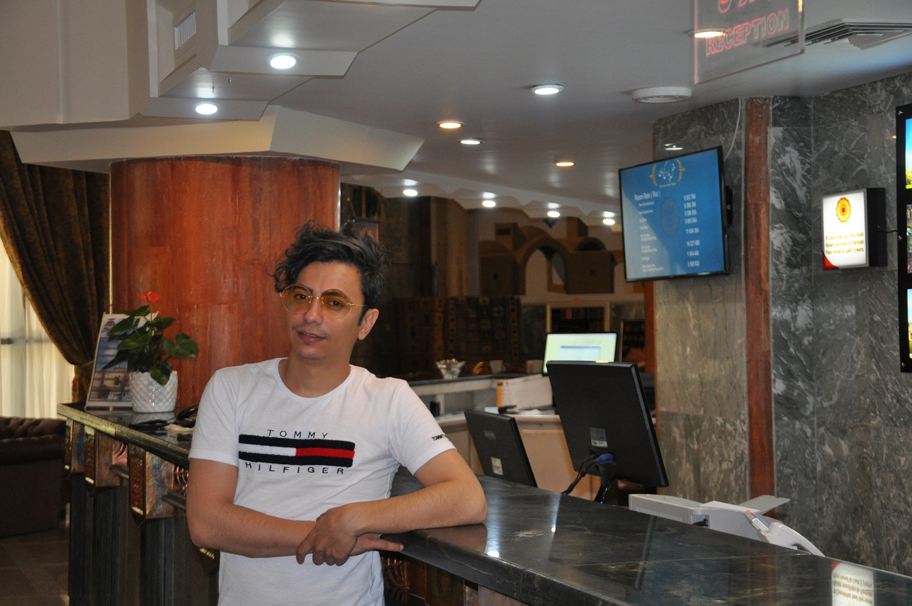 حضورخواننده محبوب در هتل پارس کرمان