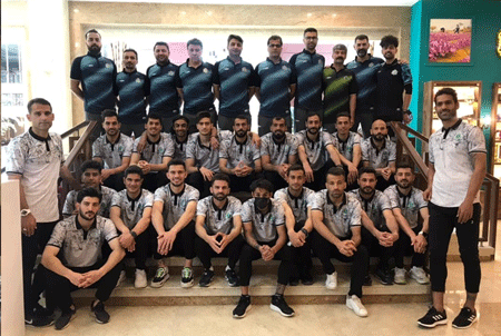 حضور تیم فوتبال آلومینیوم اراک در هتل پارس مشهد