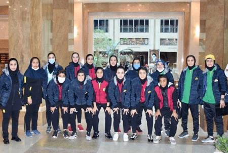 تیم فوتسال باشگاه نفت آبادان در هتل پارس مشهد
