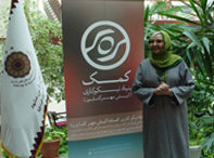 تقدیر شایسته کتایون ریاحی هنرمند سرشناس ایرانی از کارکنان هتل پارس مشهد