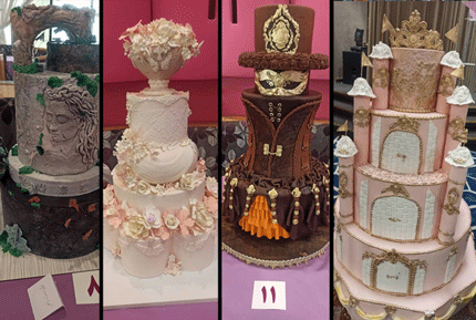نمایشگاه کیک و شیرینی در پارس ائل گلی تبریز