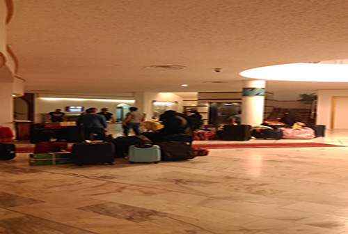 اقامت دومین کاروان زیارتی کشور بحرین در هتل پارس آبادان