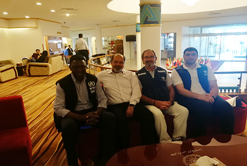 سفیران سازمان بهداشت جهانی در هتل پارس کاروانسرا آبادان