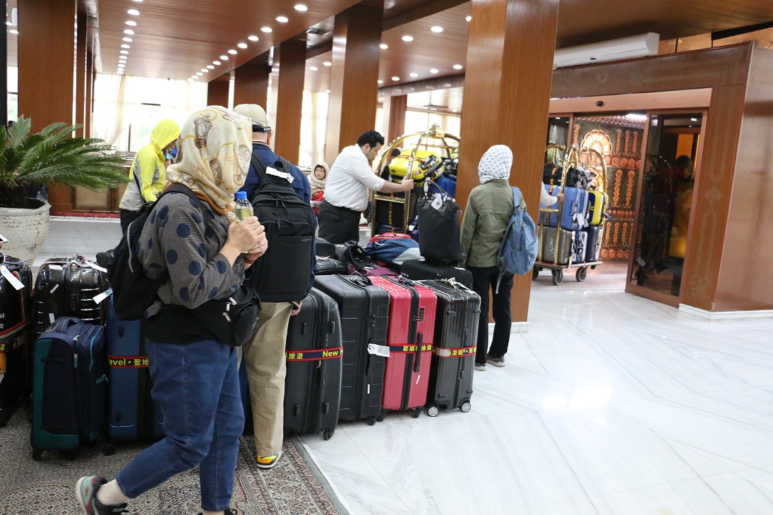 حضور تورهای گردشگری خارجی در هتل پارس اهواز