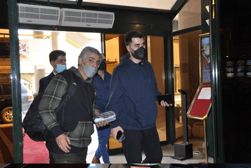 علی یاسینی در هتل پارس کرمان