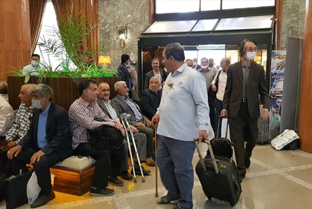 حضور جمعیت حمایت از مصدومان شیمیایی کشور در هتل پارس کرمان