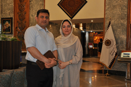 ساعیان مدیر کل هتل همای شیراز در پارس کرمان