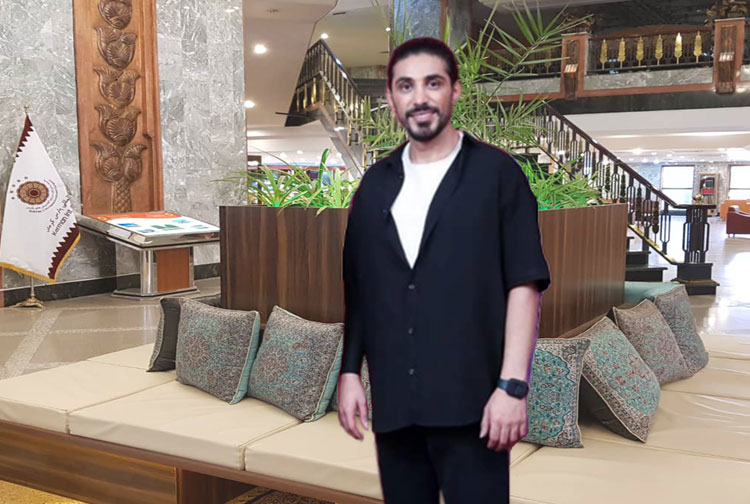 خواننده پاپ کسری زاهدی در هتل پارس کرمان