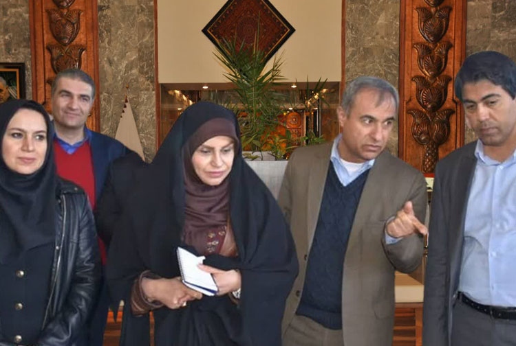 رئیس مرکز ملی فرش ایران در هتل پارس کرمان
