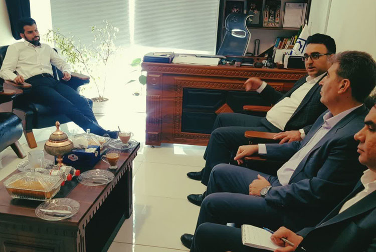 دیدار مدیر کل هتل با دبیر خانه صنعت و معدن استان