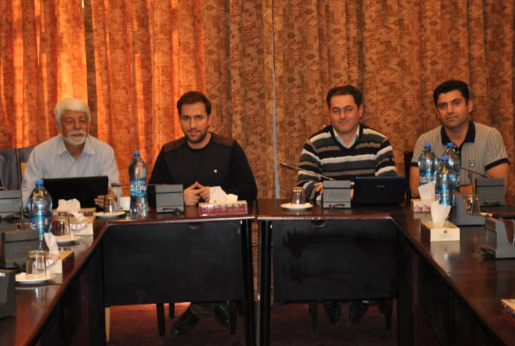 نشست ارزیابان تعالی سازمان شرکت گاز استان کرمان در هتل پارس