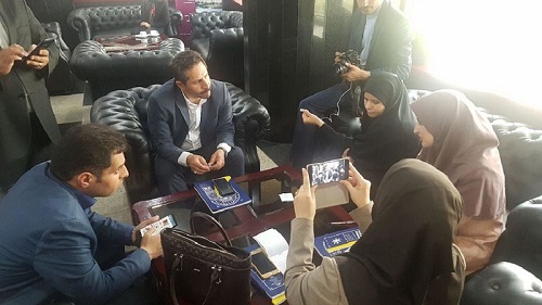 گفتگوی شهردار تبریز با خبرنگاران در هتل پارس ائل گلی